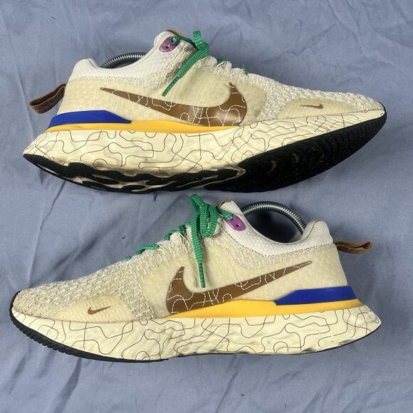 Nike React Infinity Flyknit 3 Moving Company Men’s Size 8.5 Running DZ3025-001 - Picture 1 of 7